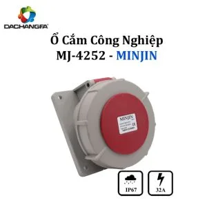 Ổ Âm Nghiêng - MJ-4252 - 5P-32A-6h ( 3P+N+E /415V ) - MINJIN