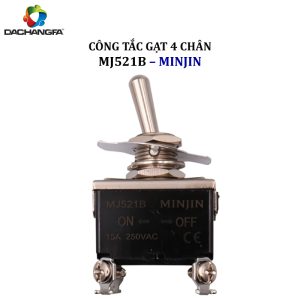 Công Tắc Gạt 4 Chân - MJ521B - MINJIN