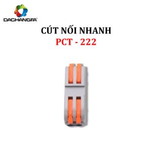 Cút Nối Nhanh PCT - 222 ( 2 ra 2 )