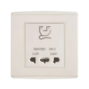 Ổ cắm dao cạo râu vuông Series V5.0G-86A/C UTEN