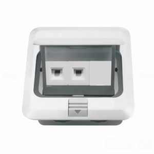 Bộ ổ cắm âm sàn điện thoại và máy tính S-TELPC - UTEN