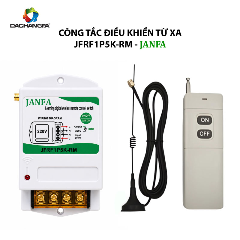 Công Tắc Điều Khiển Từ Xa JFRF1P5K-RM - JANFA