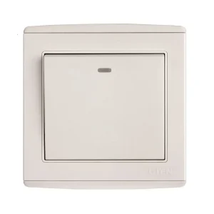 Công tắc 1 chiều - 2 Chiều vuông Series  V4.0GK11 -  V4.0GK12 - UTEN