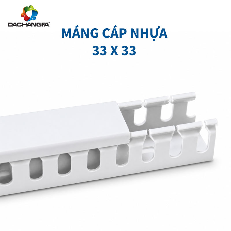 Máng nhựa 33 x 33 - TAIPHACO - Kiểu TAIWAN - Răng cưa