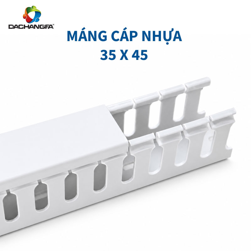 Máng nhựa 33 x 45 - TAIPHACO - Kiểu TAIWAN - Răng cưa