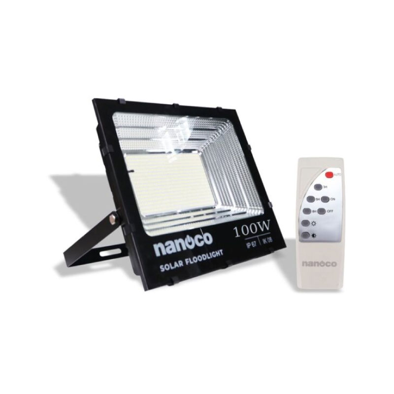 Đèn Pha Led Năng Lượng Mặt Trời NLFS100625L - Nanoco