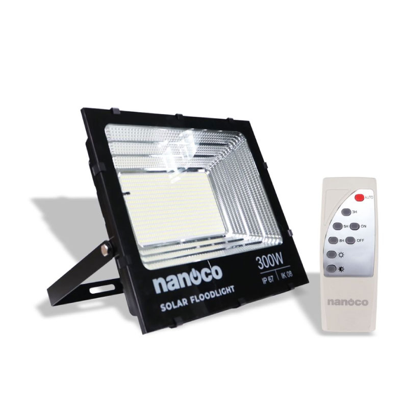 Đèn Pha Led Năng Lượng Mặt Trời NLFS300650L - Nanoco