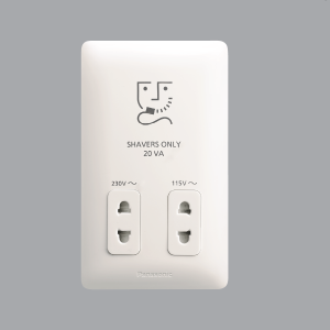 Ổ Cắm Dùng Cho Riêng Cho Máy Cạo Râu Wide Series - WSBC9120 - Panasonic