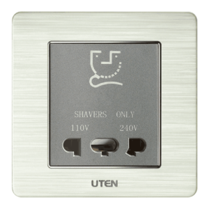 Ổ cắm dao cạo râu vuông V6.0ZDC - UTEN