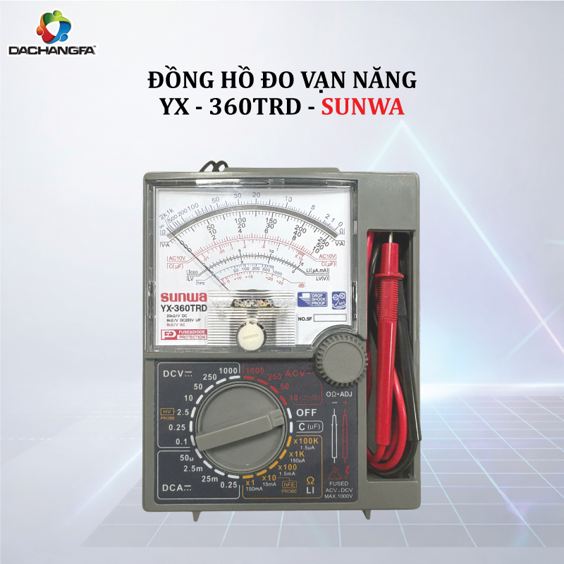 Đồng Hồ Đo Vạn Năng - YX-360TRD - SUNWA