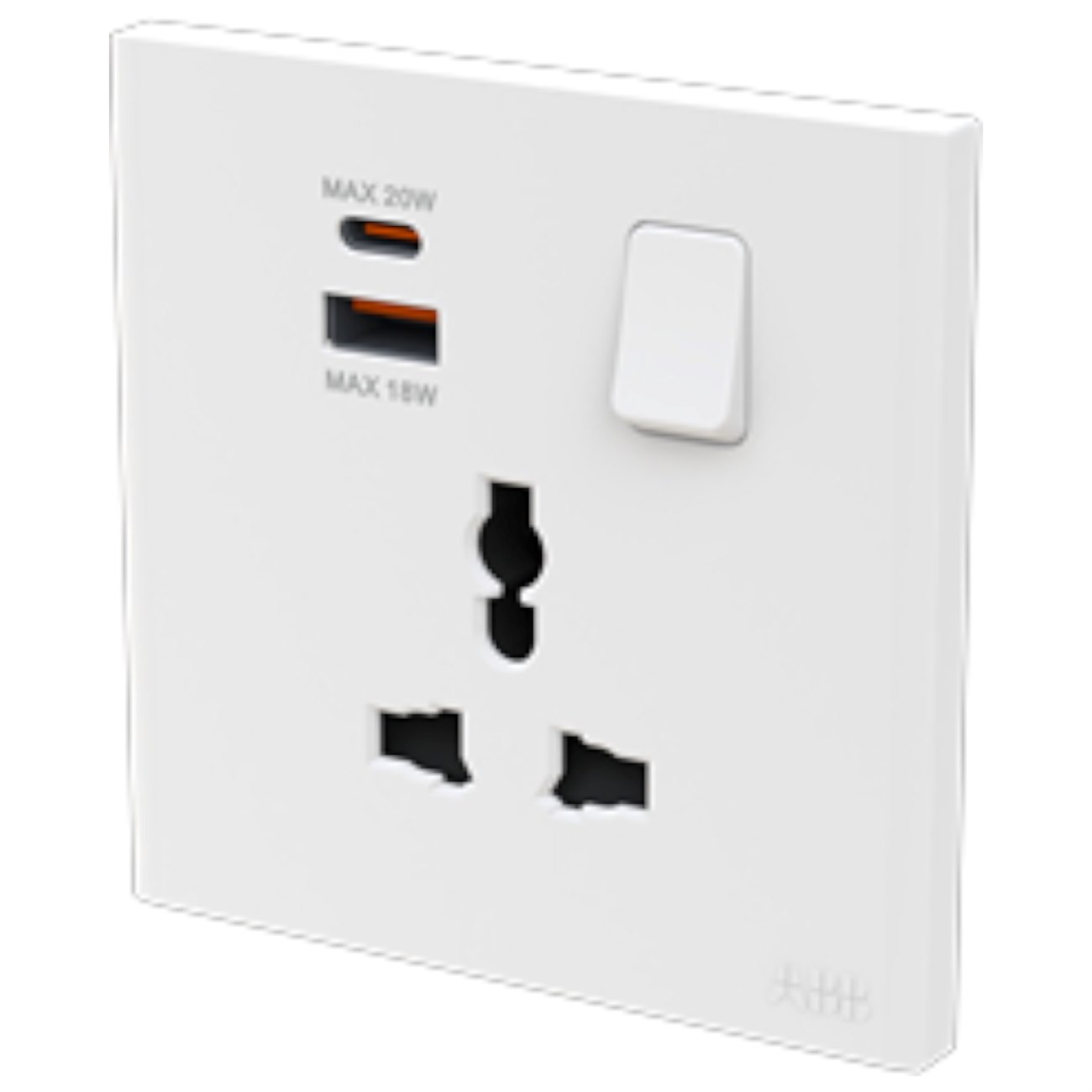 Ổ Cắm Đa Năng Kèm Sạc BC251 FARAMIA SERIES - ABB