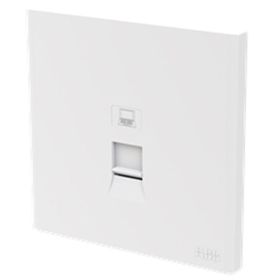 Bộ Ổ Cắm Mạng Đơn BC333 RJ45 CAT.6 FARAMIA SERIES - ABB