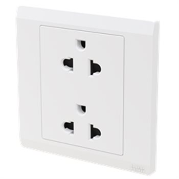 Bộ Ổ Cắm Đôi 3 Chấu BL245 INORA SERIES - ABB