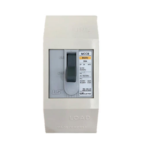 Cầu dao điện MCCB loại khối 2P - BS32c (có vỏ) - LS