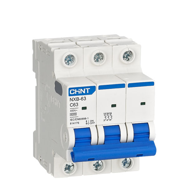 MCB - CẦU DAO TỰ ĐỘNG NXB-63 3P & 4P - CHINT