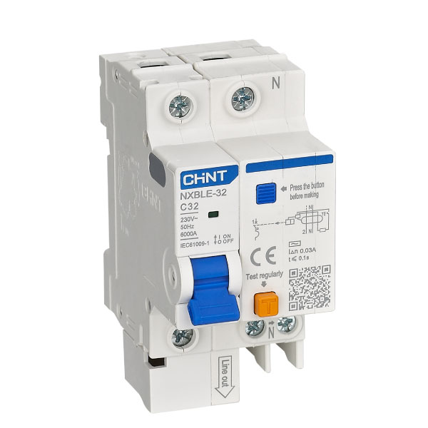 NXBLE - CẦU DAO CHỐNG DÒNG RÒ C32 - CHINT