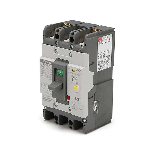 Cầu dao điện ELCB 2P chống rò điện - EBN52c - LS