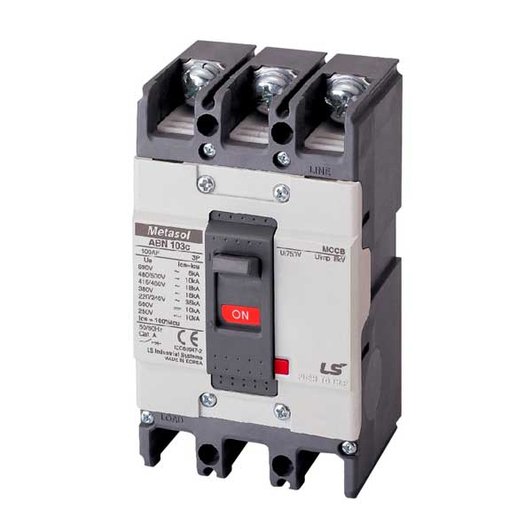 Cầu dao điện MCCB loại khối 3P - ABN103c - LS