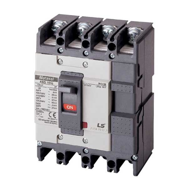 Cầu dao điện MCCB loại khối 4P - ABS104c - LS