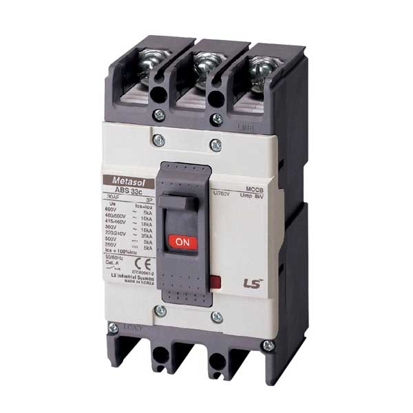 Cầu dao điện MCCB loại khối 3P - ABS33c - LS
