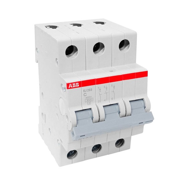 MCB - CẦU DAO TỰ ĐỘNG 3P SJ200 S200 - ABB