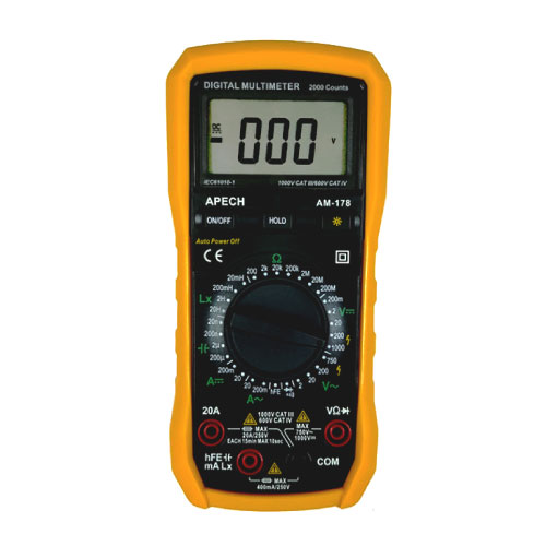 ĐỒNG HỒ ĐO VẠN NĂNG ĐIỆN TỬ AM-178- APECH