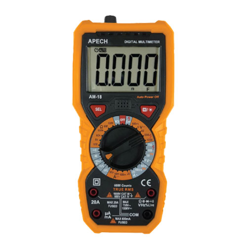 ĐỒNG HỒ ĐO VẠN NĂNG ĐIỆN TỬ AM-18 - APECH