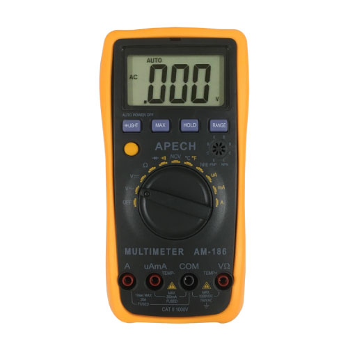 ĐỒNG HỒ ĐO VẠN NĂNG ĐIỆN TỬ AM-186 - APECH