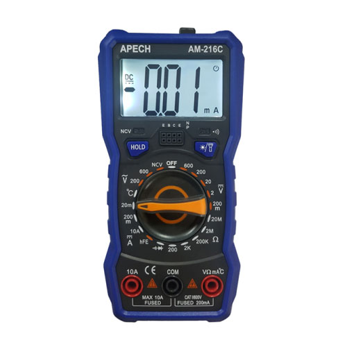 ĐỒNG HỒ ĐO VẠN NĂNG ĐIỆN TỬ AM-216C - APECH