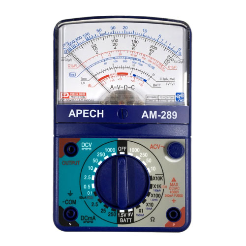 ĐỒNG HỒ ĐO VẠN NĂNG HIỆN KIM AM-289 - APECH