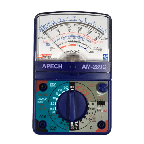 ĐỒNG HỒ ĐO VẠN NĂNG HIỆN KIM AM-289C - APECH