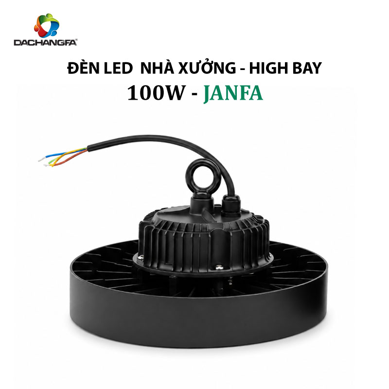 Đèn Led Nhà Xưởng Đen Kín Nước - High Bay - JANFA