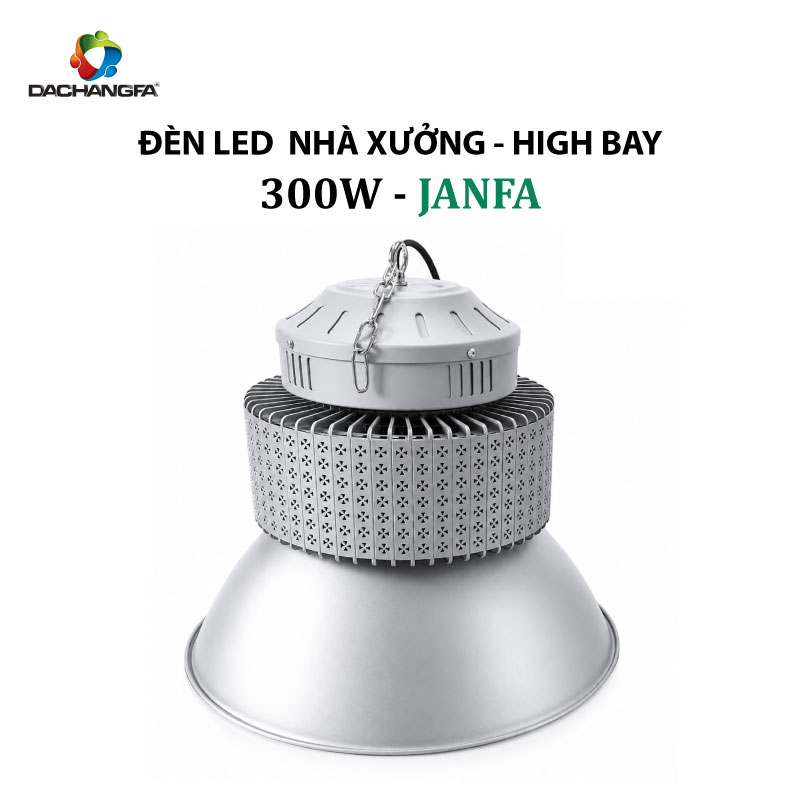 Đèn Led Nhà Xưởng Trắng 300W - High Bay - JANFA