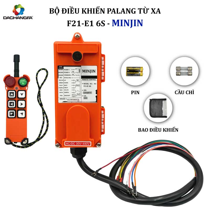 Bộ Điều Khiển Palang Từ Xa F21-E1 6S - MINJIN