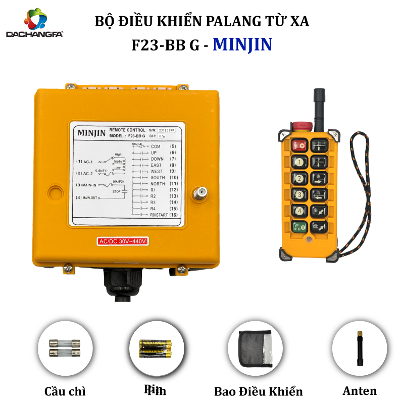 Bộ Điều Khiển Palang Từ Xa F23-BB G - MINJIN