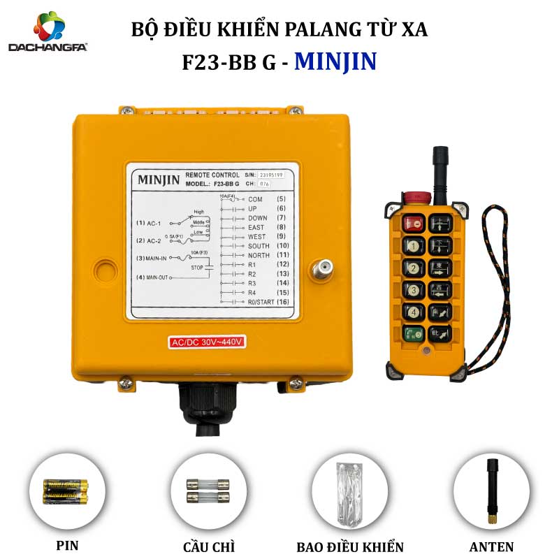 Bộ Điều Khiển Palang Từ Xa F23-BB G - MINJIN