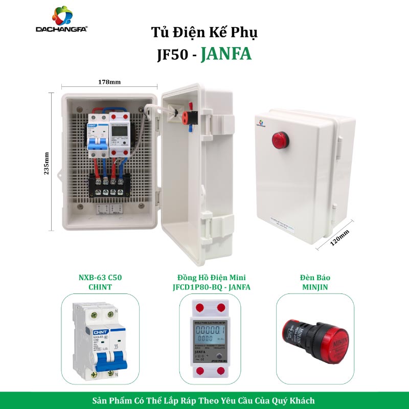 Tủ Điện Kế Phụ JF50 - JANFA