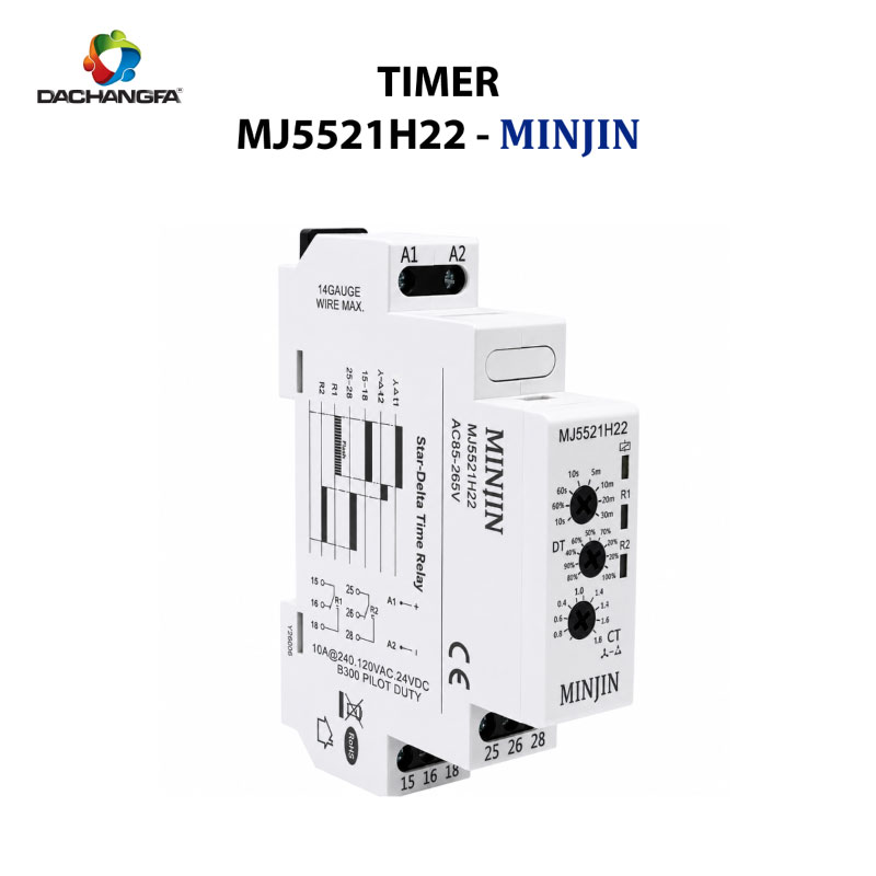 Công Tắc Hẹn Giờ - Timer MJ5521H22 - MINJIN