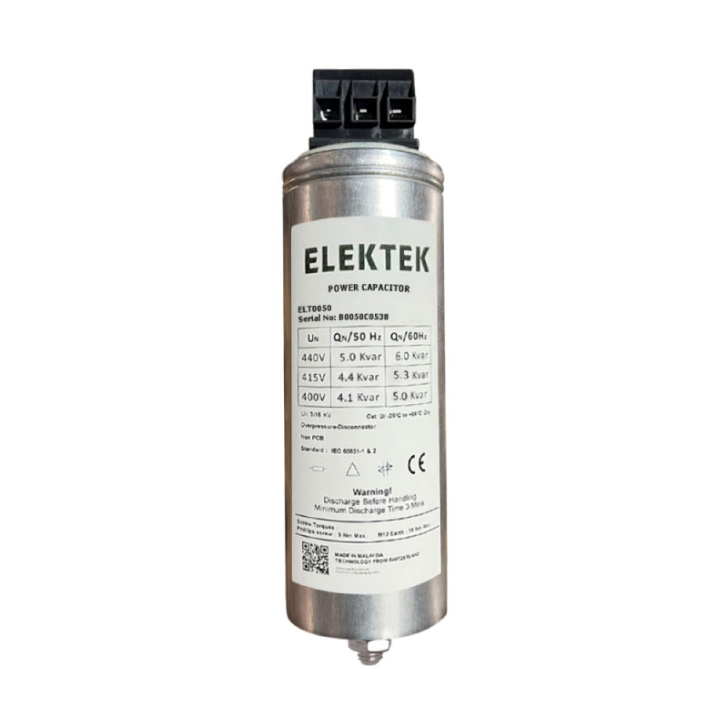 Tụ bù ELT0050 3P 5kVar 440V - ELEKTEK