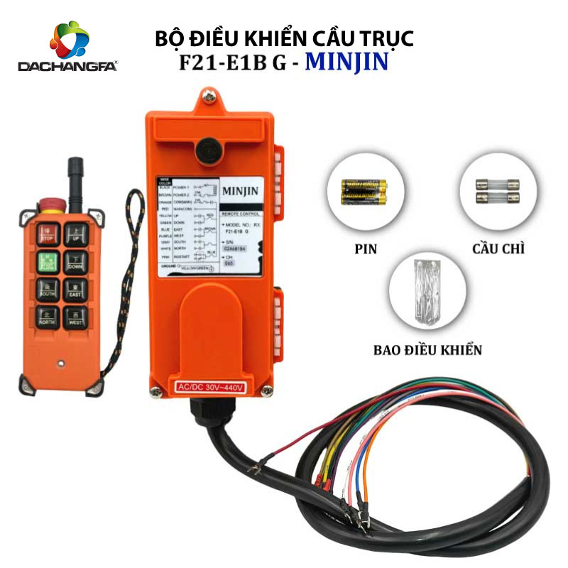 Bộ Điều Khiển Cầu Trục - Palang Từ Xa F21-E1B G - MINJIN