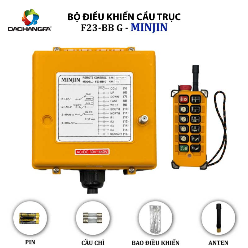 Bộ Điều Khiển Cầu Trục - Palang F23-BB G - MINJIN