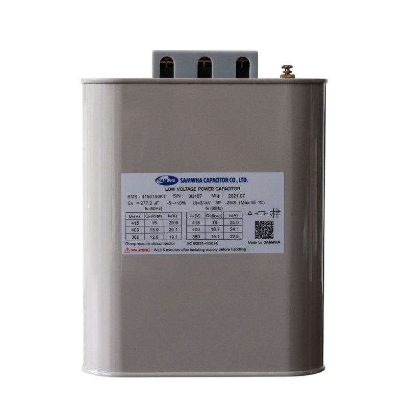 Tụ bù SMS-4150150KST 1P/3P 15kVar 415V - SAMWHA