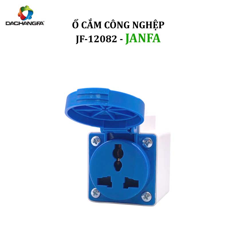 Ổ Nổi 3 Chấu - JF-12082 - 3P-16A ( 2P+E /250V ) - JANFA
