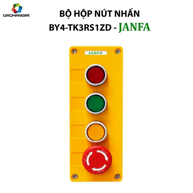 Bộ Hộp Nút Nhấn BY4-TK3RS1ZD - JANFA