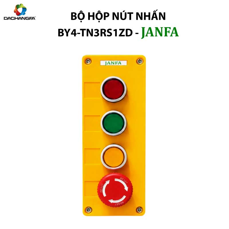 Bộ Hộp Nút Nhấn BY4-TN3RS1ZD - JANFA