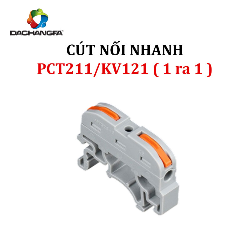 Cút Nối Nhanh PCT211/KV121 ( 1 ra 1 )
