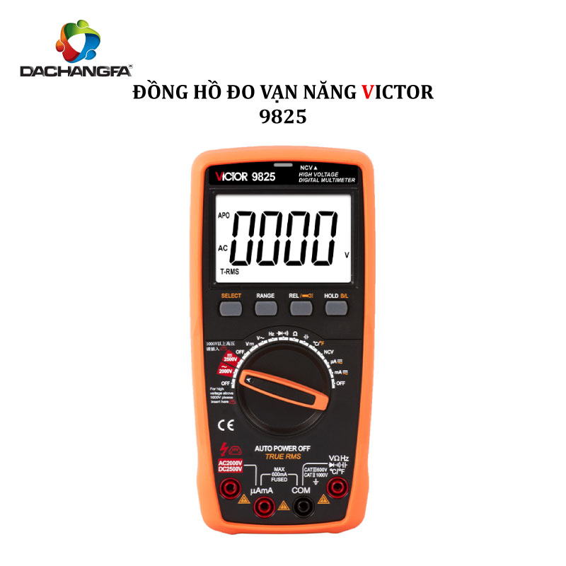 Đồng Hồ Đo Vạn Năng VICTOR 9825