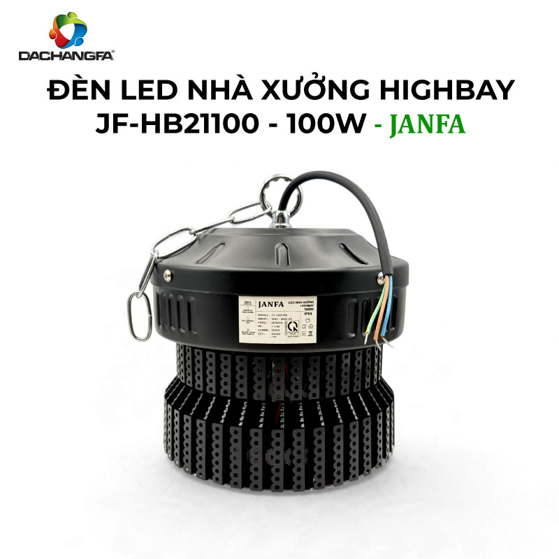 ĐÈN LED NHÀ XƯỞNG HIGHBAY ĐEN - JANFA